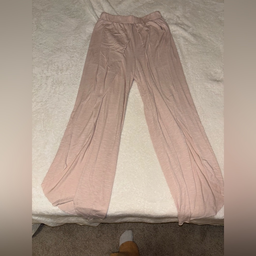Free People Movement Flowy Pink Pants